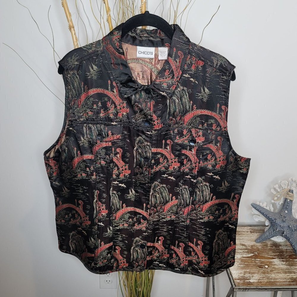 Chico's Vest Womens 3 (XLarge)